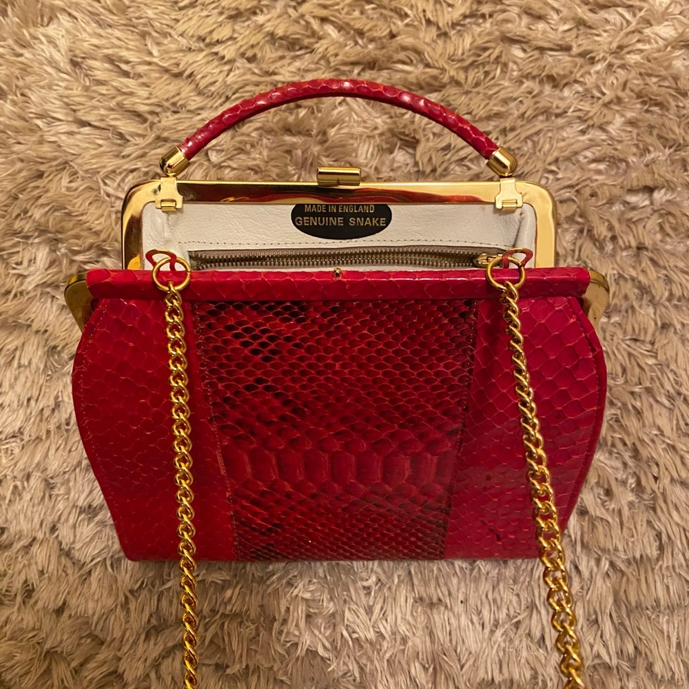 Genuine Snakeskin Purse from London